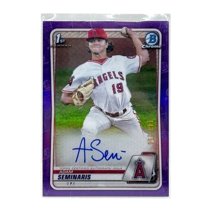 TOPPS MLBカード BOWMAN CHROME 1ST ADAM SEMINARIS ANGELS /250 #CDA-ASE 中古 IT1