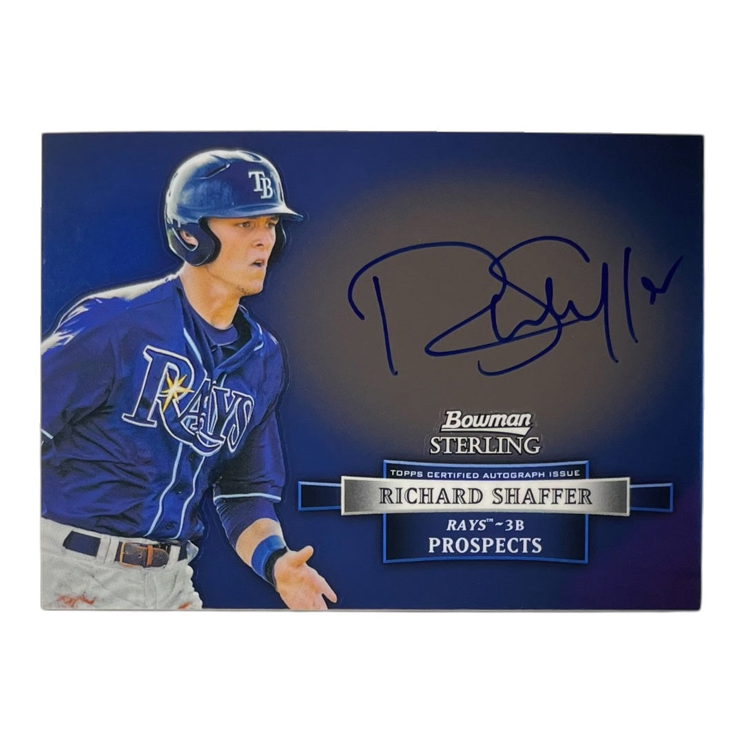 TOPPS MLBカード BOWMAN STERLING RICHARD SHAFFER RAYS #BSAP-RS 中古 IT2