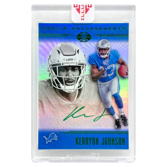 未開封品 PANINI NFLカード ILLUSIONS KERRYON JOHNSON DETROIT LIONS #RE-KJ 中古 IT1