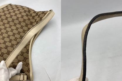 GUCCI グッチ GGキャンバス ワンショルダーバッグ 169947 中古 D4