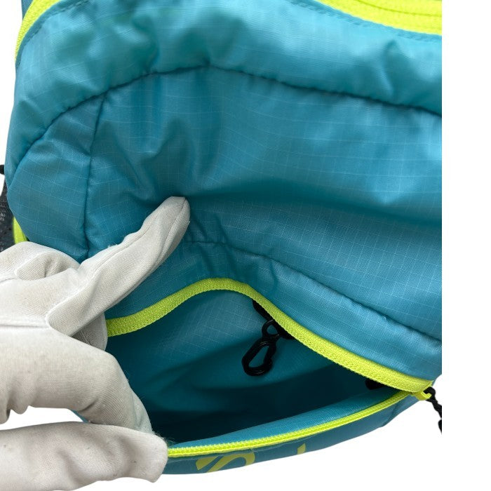 THE NORTH FACE ザ・ノースフェイス K FLYWEIGHT DAY キッズリュック マウイブルー NMJ72000 フライウェイトデイ バッグ リュックサック キッズ 子供 ミニ 小さめ 中古 W４