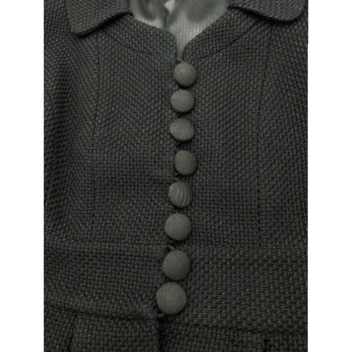 TO BE CHIC トゥービーシック ジャケット 40 レディース アウター 秋 冬 フォーマル ブラック 中古 W４