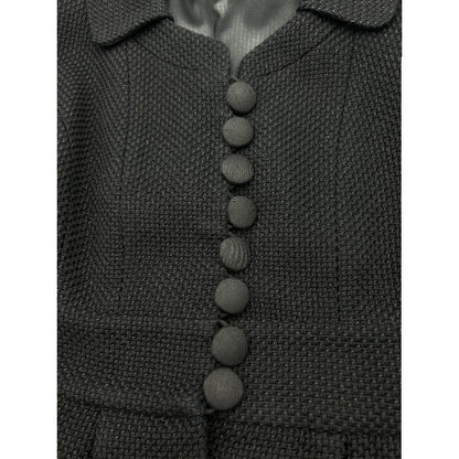 TO BE CHIC トゥービーシック ジャケット 40 レディース アウター 秋 冬 フォーマル ブラック 中古 W４