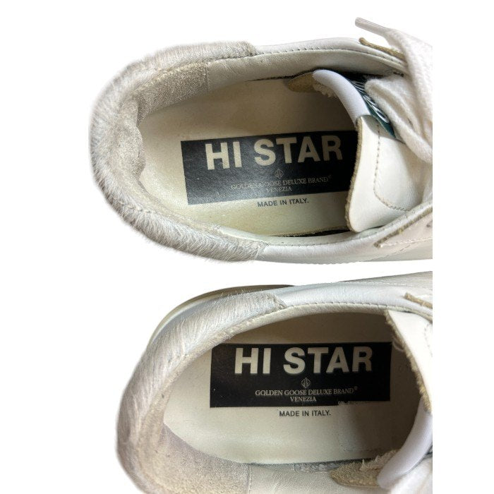GOLDEN GOOSE ゴールデングース GGDB/HI STAR スニーカー 37(約23cm) 靴 シューズ イタリア製 ファー ブランド 中古 W４
