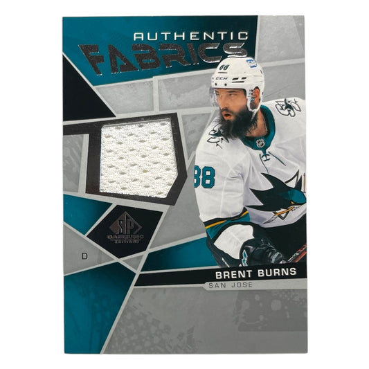 UPPER DECK NHLカード SP GAME USED BRENT BURNS SAN JOSE SHARKS #AF-BB 中古 IT2