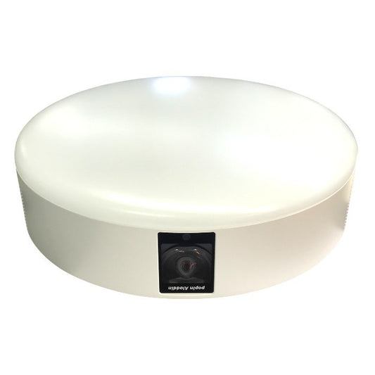 Popin Aladdin2 ポップインアラジン 照明一体型プロジェクター ホワイト シーリングライト YOUTUBE 4畳でも使用可 PA20U01DJ 中古 T1