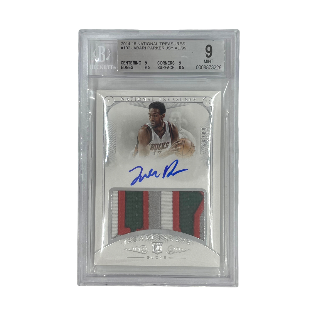 PANINI NBAカード NATIONAL TREASURES KOBE&#39;S ALL-ROOKIE TEAM JABARI PARKER 13/25 #KOBE-JP 送料無料 中古 IT1 PANINI NBAカード NATIONAL TREASURES KOBE'S ALL-ROOKIE TEAM