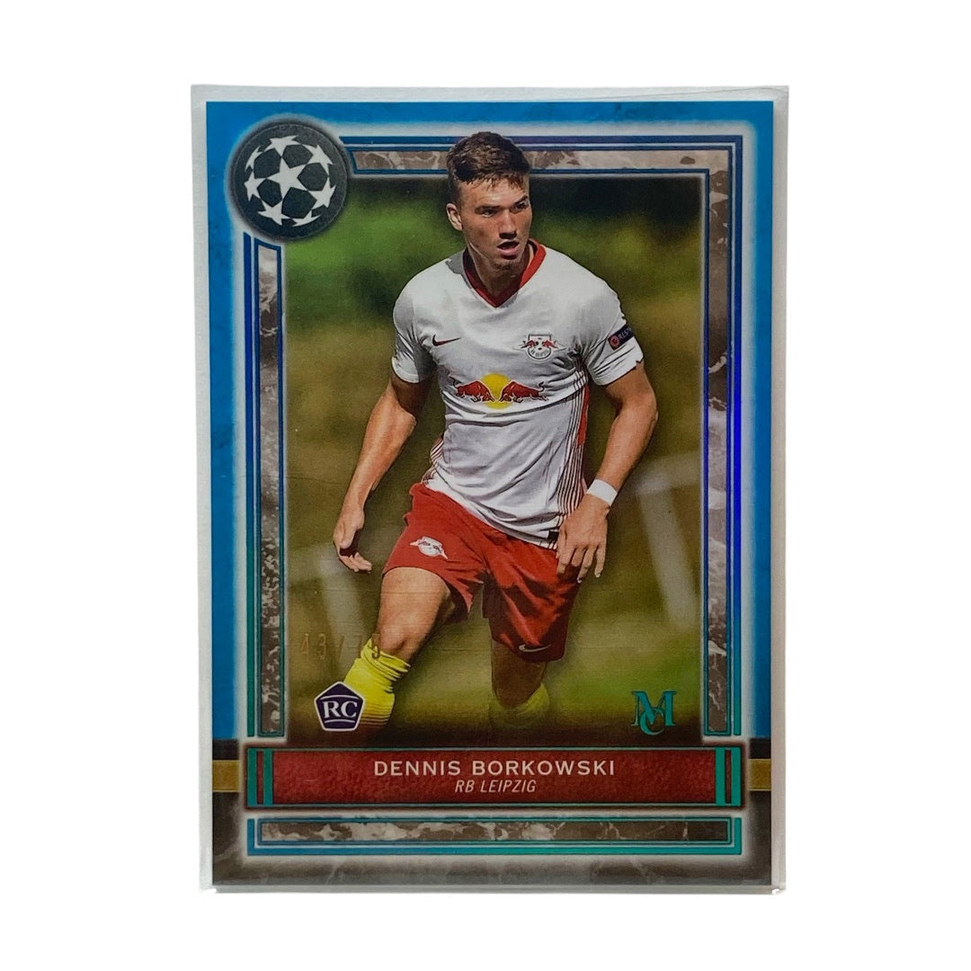 TOPPS サッカーカード MUSEUM COLLECTION DENNIS BORKOWSKI LEIPZIG 43/75 #28 中古 IT2