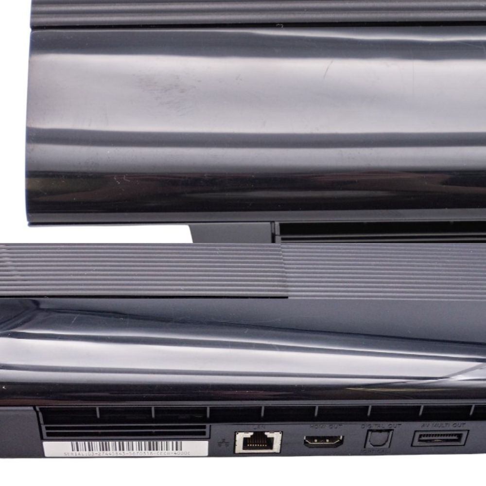SONY SCE PlayStation 3 500GB チャコール・ブラック (CECH-4000C) 中古 a1