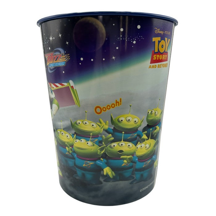 Disney PIXAR トイ・ストーリー 発光するルミナスバケット バズライトイヤー ディズニー ピクサー ゴミ箱 ダストボックス インテリア 中古 W４