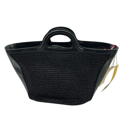 未使用品 MARNI マルニ トロピカリア スモール 2WAY かごバッグ ブラック TROPICALIA SMALL レディース ハンド ショルダー 中古 W４