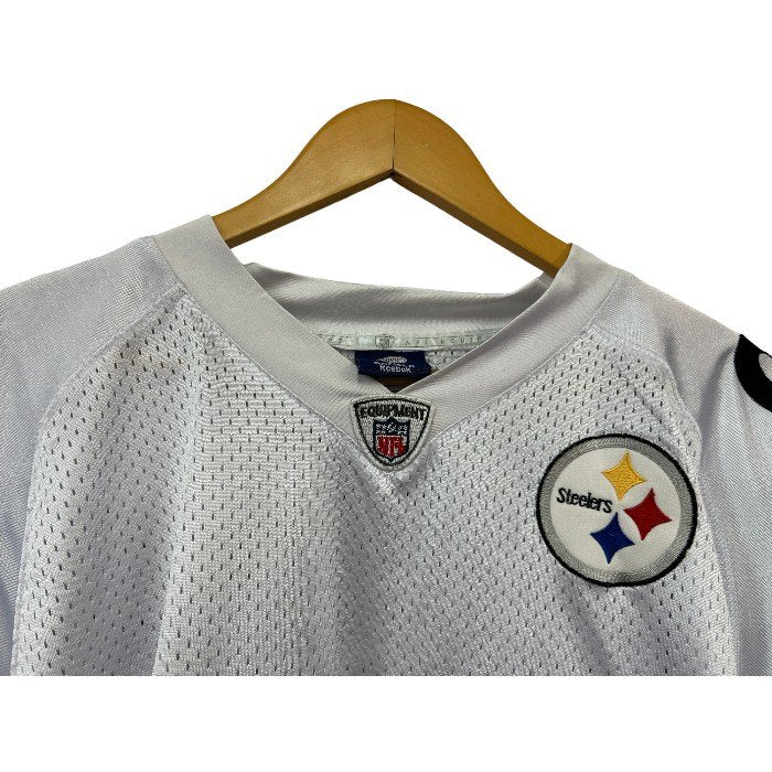 リーボック NFL PITTSBURGH STEELERS ピッツバーグスティラーズ レプリカユニフォーム 48 Reebok 92 HARRISON ゲームシャツ メンズ 中古 W４