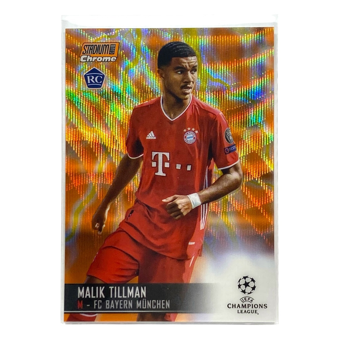 TOPPS サッカーカード STADIUM CLUB CHROME MALIK TILLMAN BAYERN #3 中古 IT2