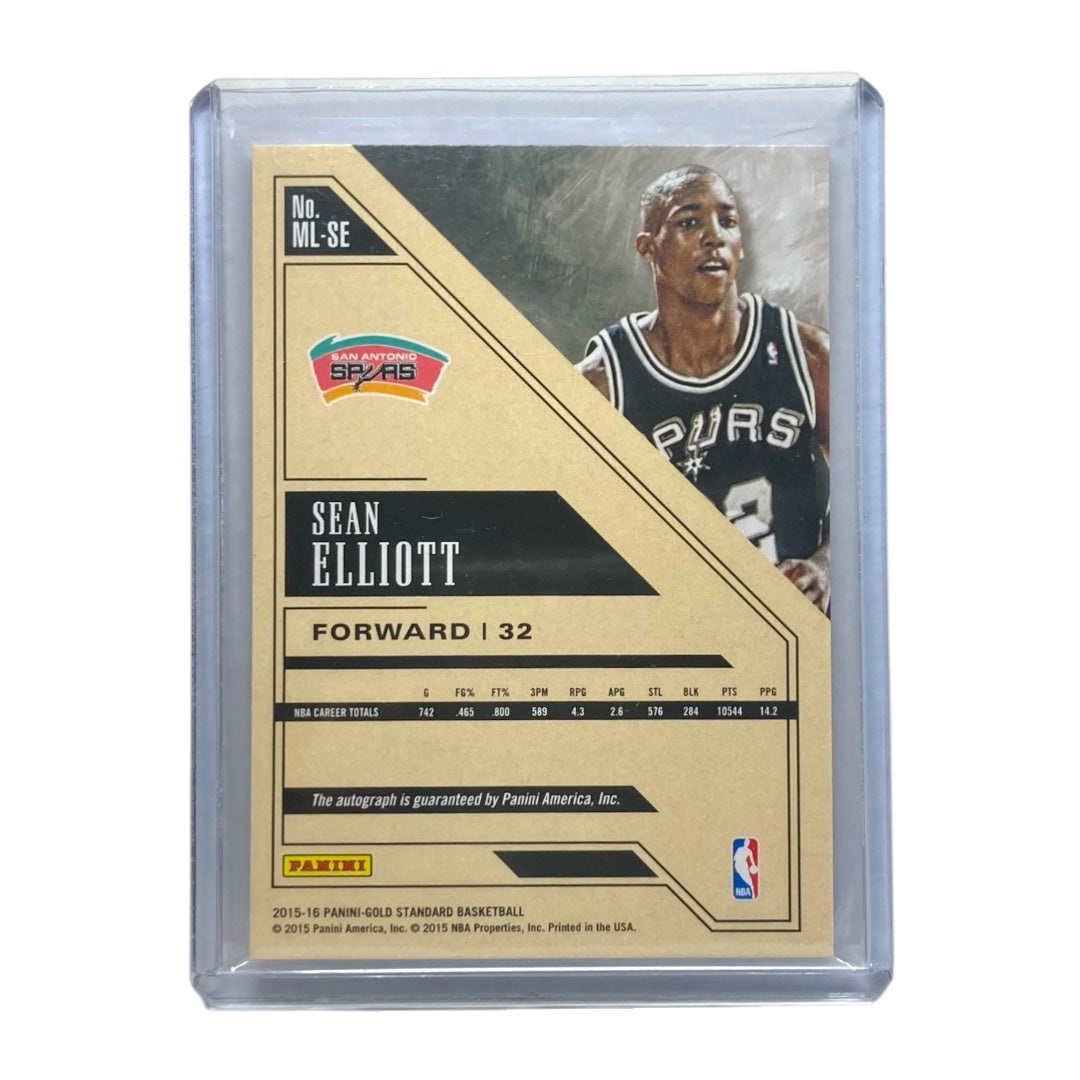 PANINI NBAカード GOLD STANDARD SEAN ELLIOTT SPURS /99 #MI-SE 中古 IT2