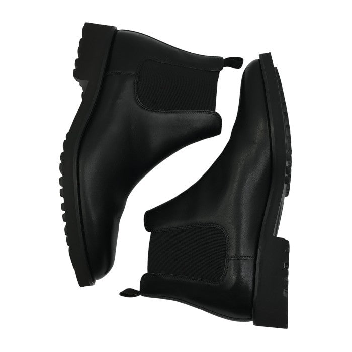 Libertyhouse リバティハウス サイドゴア ブーツ メンズ GORE-TEX 透湿 防水 リバティーハウス レザー ブラック 25cm LHO-703 中古 T1