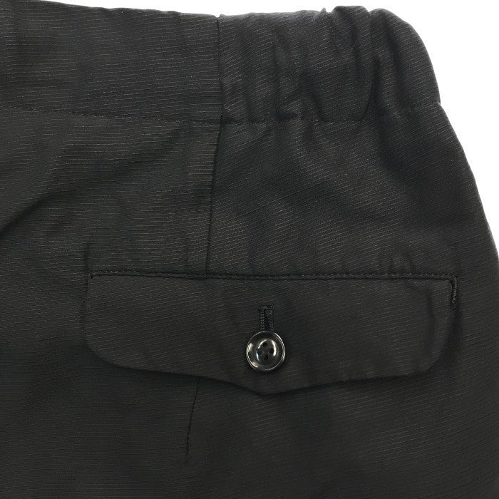 HAVERSACK ハバーサック パンツ メンズ 春夏 麻 ロング ウエストドローコード ボタンフライ ブラック Sサイズ 862003 中古 T1