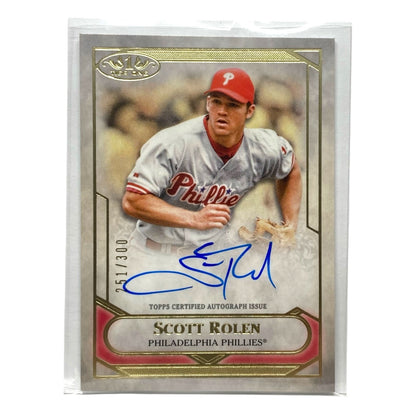 TOPPS MLBカード TIER ONE SCOTT ROLEN PHILLIES 251/300 #TITA-SR 中古 IT2