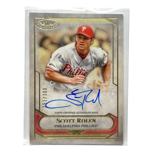 TOPPS MLBカード TIER ONE SCOTT ROLEN PHILLIES 251/300 #TITA-SR 中古 IT2
