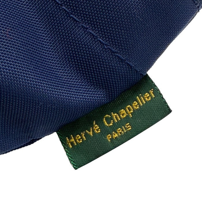 エルベシャプリエ 舟型 ショルダー XS Herve Chapelier ナイロン 鞄 ミニ 小さめ 中古 W４
