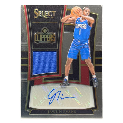 PANINI NBAカード SELECT JAWUN EVANS LOS ANGELES CLIPPERS /199 #RJA-JEV 中古 IT2