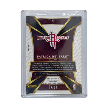 PANINI NBAカード SELECT SPARKS PRIZM PATRICK BEVERLEY ROCKETS 08/10 #3 中古 IT1