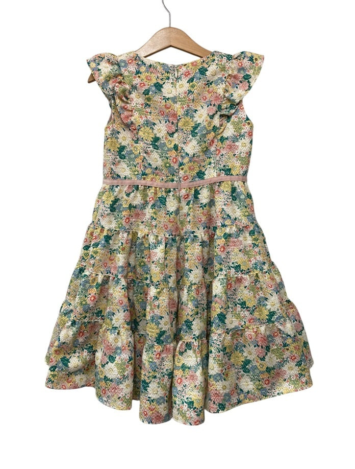 TOCCA トッカ キッズライン バンビ―ニ 花柄 ノースリーブワンピース 120cm 中古 D4