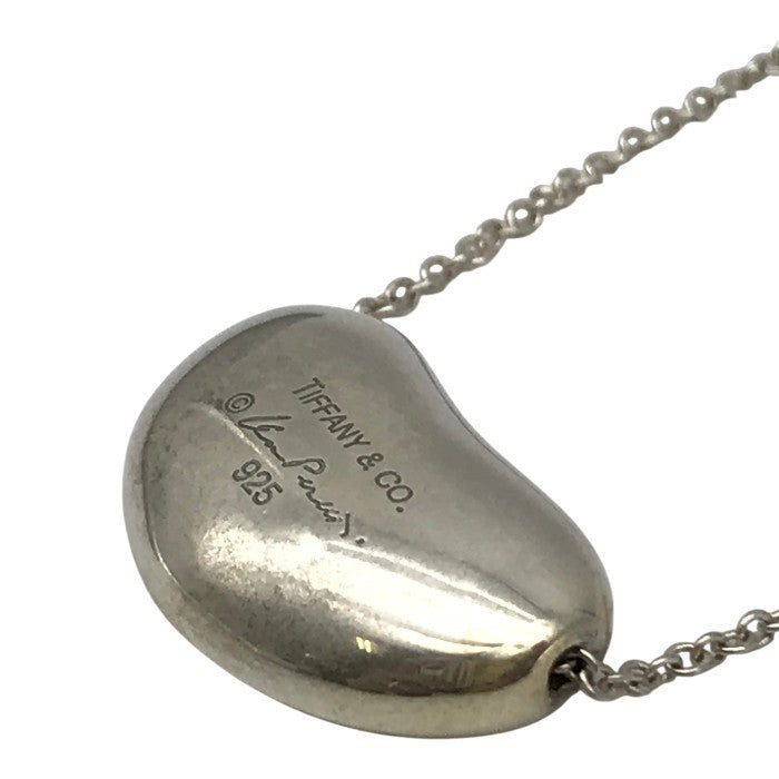 TIFFANY&Co. ティファニー ビーン ネックレス レディース シルバー925 SV エルサペレッティ 40cm 中古 T1