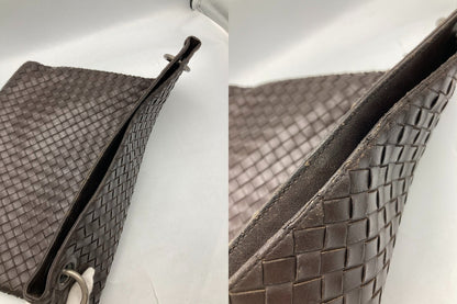 BOTTEGA VENETA ボッテガヴェネタ イントレチャート ショルダーバッグ 中古 D4