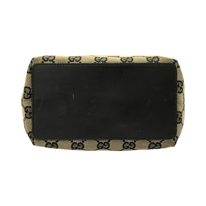GUCCI グッチ GGキャンバス トートバッグ レディース セミショルダー デイリーユース ブラック 002058 中古 T1