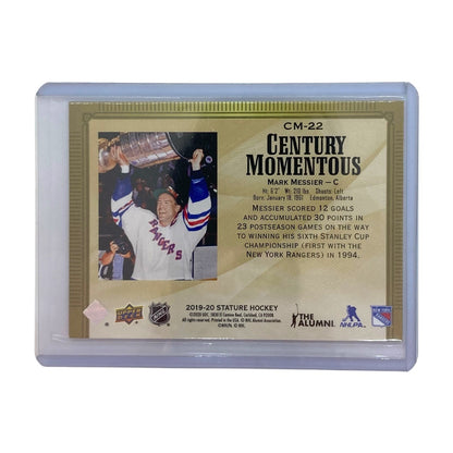 UPPER DECK NHLカード STATURE MARK MESSIER RANGERS 21/45 #CM-22 中古 IT2