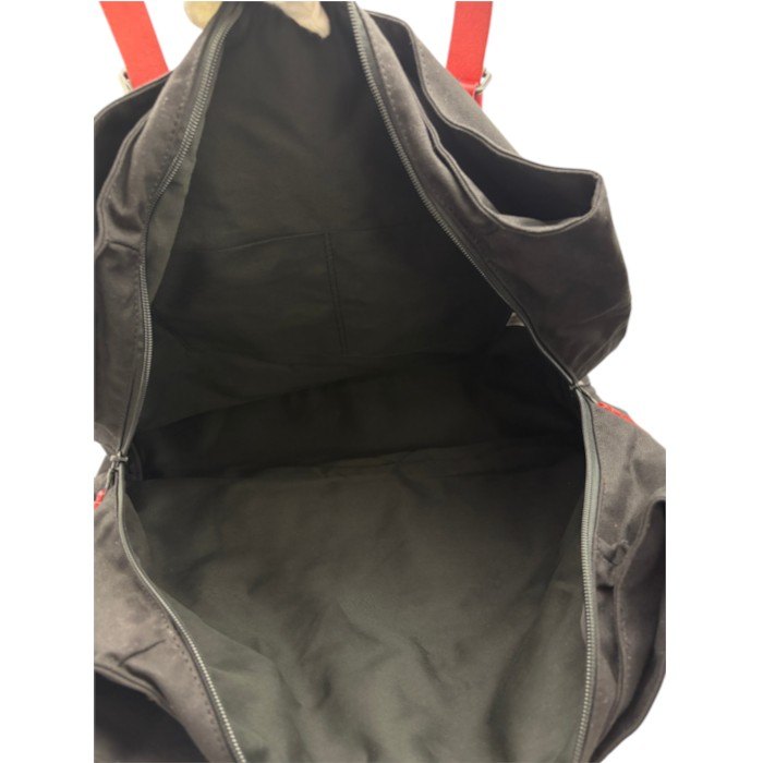 未使用品 BAGGY PORT バギーポート トートバッグ YNM417N RD 鞄 大容量 メンズ レディース レザー キャンバス 中古 W４