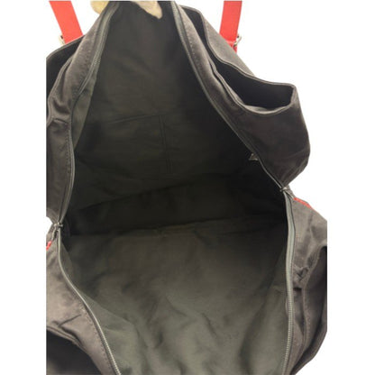 未使用品 BAGGY PORT バギーポート トートバッグ YNM417N RD 鞄 大容量 メンズ レディース レザー キャンバス 中古 W４