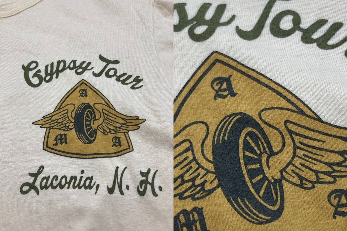 TOYS McCOY トイズマッコイ AMA 28TH NEW ENGLAND MOTORCYCLE GYPSY TOUR Tシャツ サイズM メンズ 中古 D4