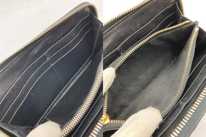 PRADA プラダ ナッパゴーフル ラウンドファスナー長財布 中古 D4