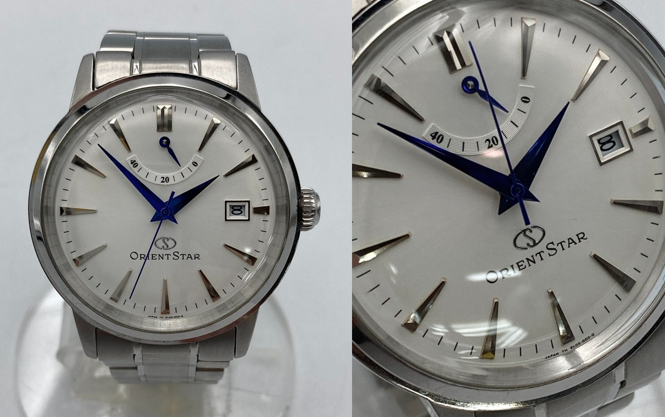 ORIENTSTAR オリエントスター オートマティック クラシック 腕時計 パワーリザーブ WZ0241EL 中古 D4