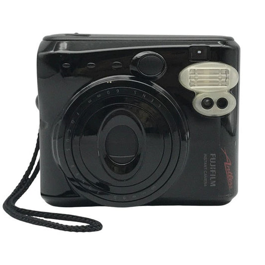 FUJIFILM instax mini 50S チェキ ピアノブラック インスタントカメラ セルフタイマー フラッシュ 中古 T1