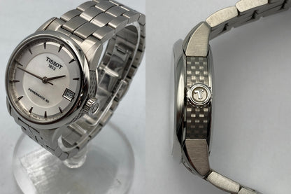 TISSOT ティソ T-クラシック ラグジュアリー パワーマティック80 LUXURY Powermatic80 自動巻き 腕時計 T086.207.11.111.00 レディース 中古 D4