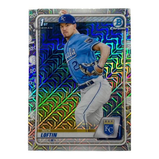 TOPPS MLBカード BOWMAN CHROME 1ST NICK LOFTIN KANSAS CITY ROYALS #BD-14 中古 IT2