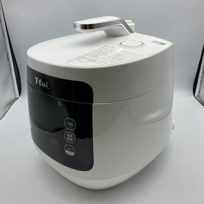 ティファール コンパクト電気圧力鍋 ラクラ・クッカー ホワイト CY3511JP T-fal マルチクッカー 1台12役 時短 タイパ 中古 R1