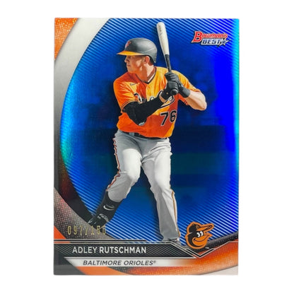 TOPPS MLBカード BOWMAN'S BEST ADLEY RUTSCHMAN BALTIMORE ORIOLES /150 #TP-13 中古 IT2