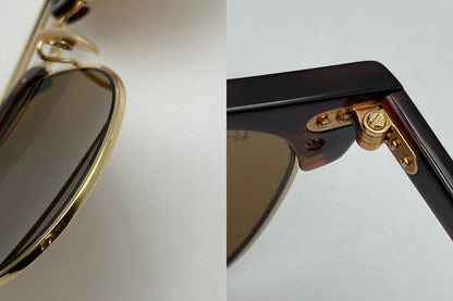 Ray-Ban (レイバン) クラブマスター ダブルブリッジ サングラス RB3816 990/33 中古 D4