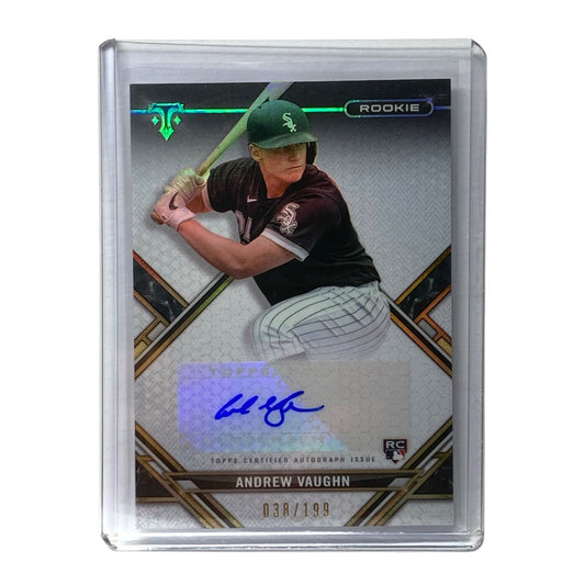 TOPPS MLBカード CHROME ANDREW VAUGHN WHITE SOX 038/199 #RAC-AV 中古 IT2