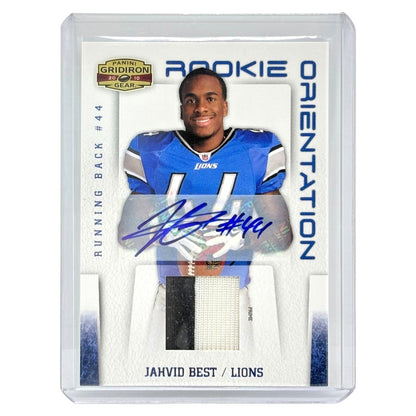 PANINI NFLカード GRIDIRON GEAR JAHVID BEST LIONS /15 #21 中古 IT1