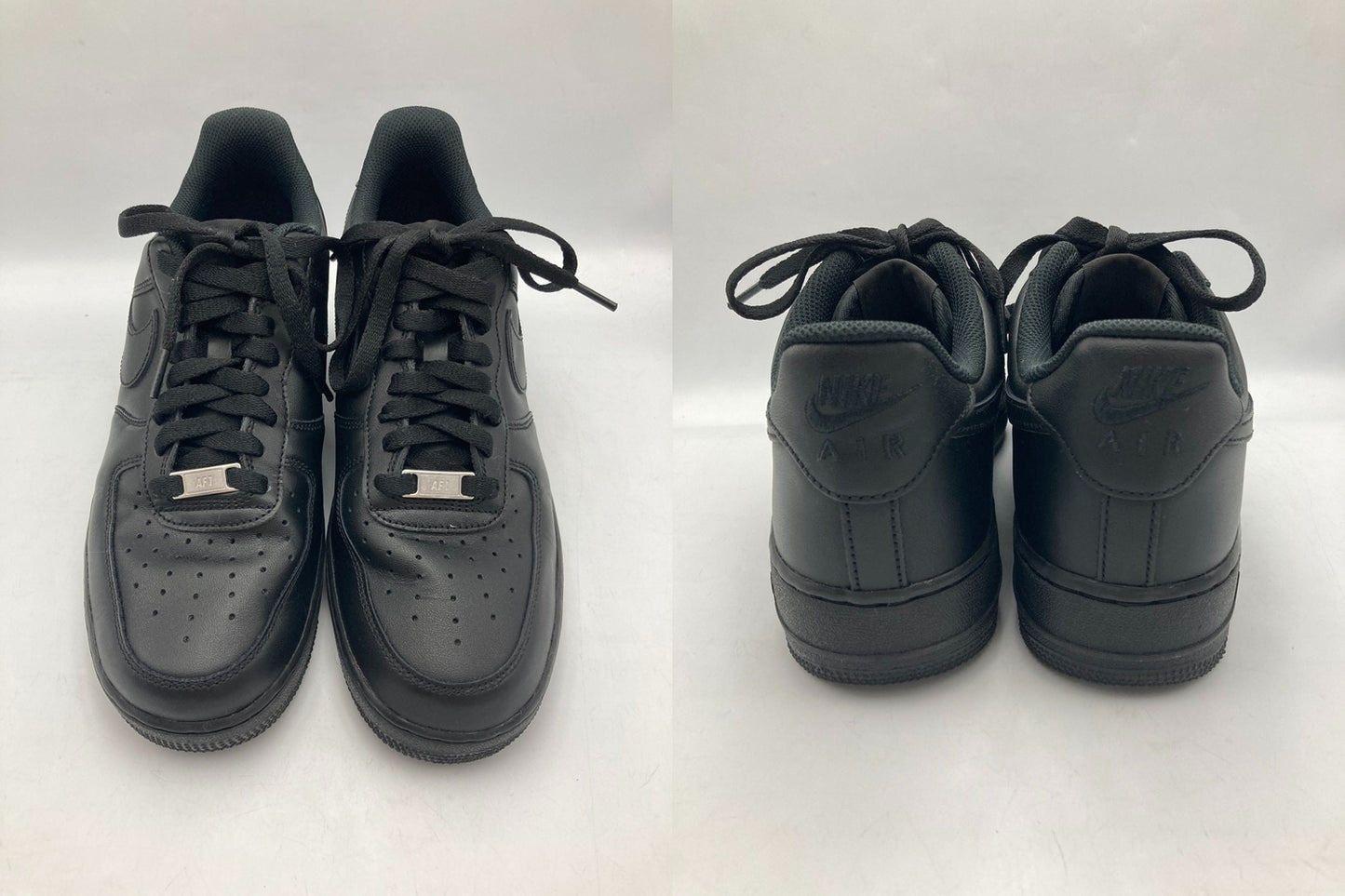 NIKE ナイキ エアフォース1 '07  ブラック/ブラック CW2288-001 サイズ27cm 中古 D4