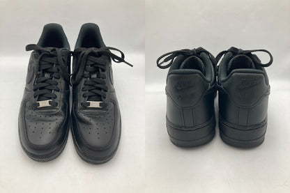NIKE ナイキ エアフォース1 '07  ブラック/ブラック CW2288-001 サイズ27cm 中古 D4