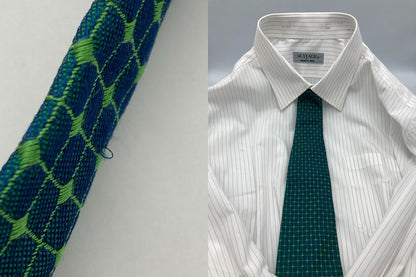 dunhill ダンヒル 総柄 ネクタイ 中古 D4