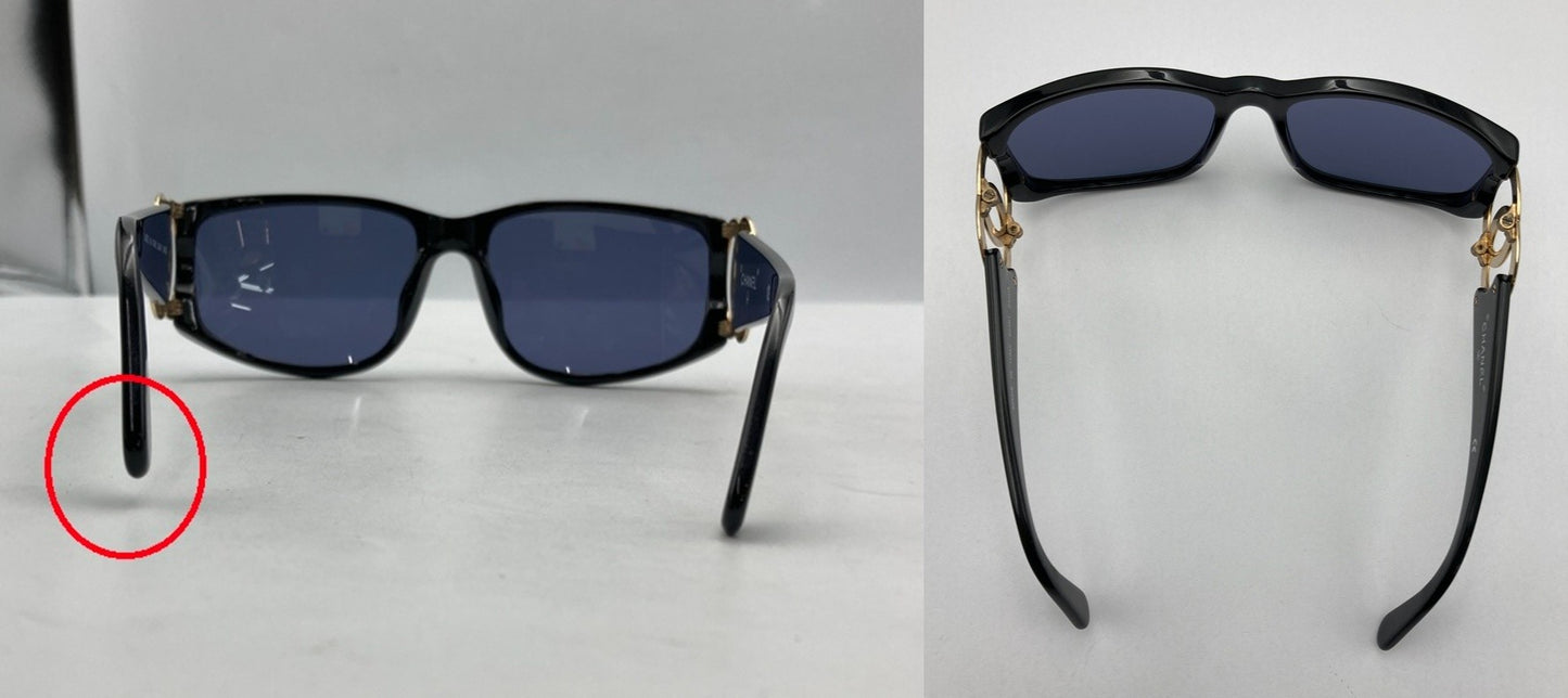 CHANEL シャネル ココマーク サングラス 02461 94305 レディース 中古 D4