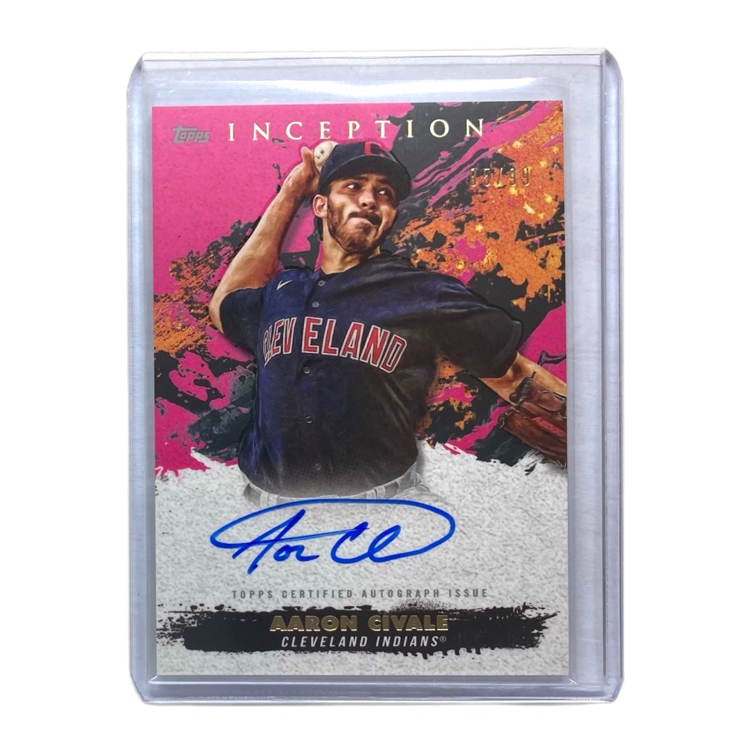 TOPPS MLBカード INCEPTION AARON CIVALE CLEVELAND INDIANS /99 #RESA-AC 中古 IT2