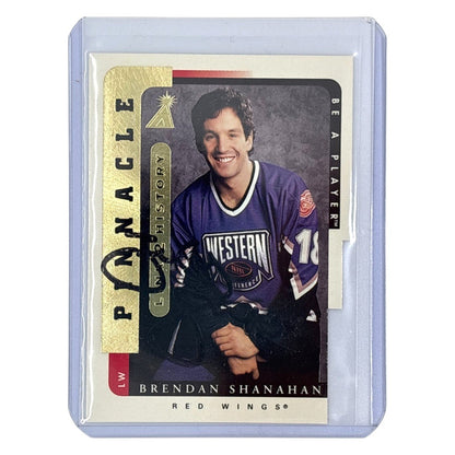 PINNACLE NHLカード BE A PLAYER LINK 2 HISTORY BRENDAN SHANAHAN RED WINGS #LTH-3B 中古 IT1