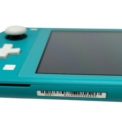 任天堂 Nintendo Switch Lite ターコイズ ニンテンドー スイッチ ライト ゲーム機 HDH-001 ゲーム 本体 携帯ゲーム機 中古 W４